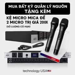 Quản lý nguồn ADX AX-10 , 2 cổng trước, 8 cổng tự động, bền bỉ chính hãng