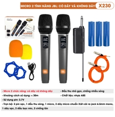 Micro 2 Tính Năng JB X230 – Có Dây và Không Dây