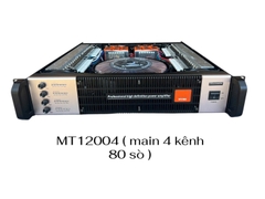 Cục đẩy công suất 4 kênh MT12004, 80 sò công suất 1200w/1CH