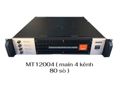 Cục đẩy công suất 4 kênh MT12004, 80 sò công suất 1200w/1CH