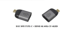 Jack chuyển Type C sang HDMI 4K