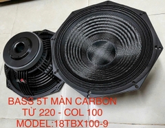 Loa Bass rời 50 ,5 tấc từ 220 coil 100 màn cacbon 18TBX100-9