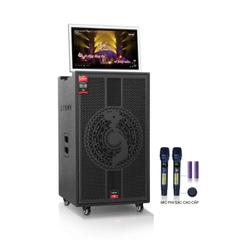 LOA KÉO DI ĐỘNG LOVINA KÈM MÀN HÌNH BASS 40, 20INCH, L-115MH