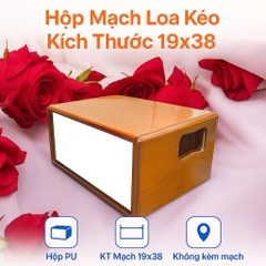 Hộp tủ đựng mạch sơn PU loa kéo KT19x38, Micro , Bình aqcuy HMLK-402