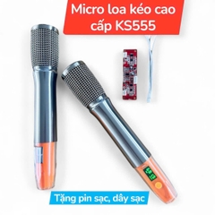 Micro kèm board cho loa kéo, Củ neo cao cấp KS555