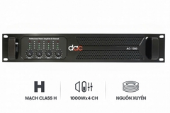 Cục đẩy công suất 4 kênh DAC AC-1300,Mạch class H, 1000Wx4 CH