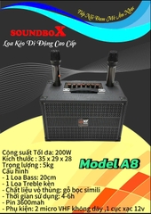 Loa Kéo Di Động bluetooth 20 đôi SoundBox A8