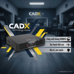 Cục đẩy công suất 2 kênh CADX-28S (24) sò, nguồn đồng, 600W/1 kênh.