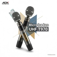 Micro kèm Board mạch cho loa kéo,  UHF T970