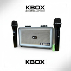 Loa xách tay - loa trợ giảng KCBOX L2, đèn led, kèm 2 micro,100w