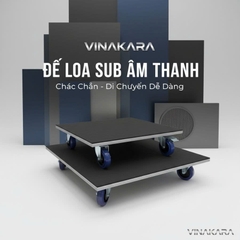 Đế Kệ Case để loa array 3 tấc, 4 tấc, hoặc kệ sub theo kích thước, yêu cầu riêng, có bánh xe