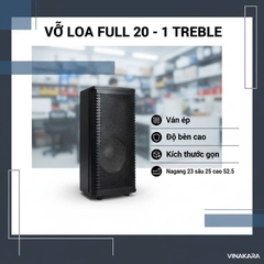 Vỏ loa full 20 ADX F20E 2 tấc, 20cm ADX F20E, 2 đường tiếng