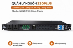 Quản lý nguồn DBX 230 Plus ,10 cổng cắm, hàng nhập khẩu