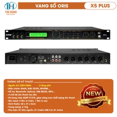 Vang số Oris X5 Plus, 2 tăng phô