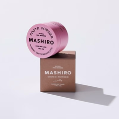Bột đánh trắng răng Mashiro hương lựu bạc hà 30g - Hàng Nhật nội địa