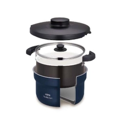 Thermos - Nồi ủ chân không KBJ-3002 màu xanh navy 3 lít - Hàng Nhật nội địa