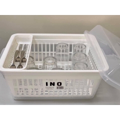 Khay úp bát đĩa Fresh Made in Japan (41 x 23 x 3 cm) - Hàng Nhật nội địa