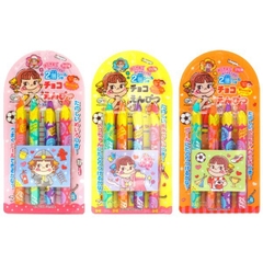 Kẹo socola Fujiya hình bút chì set 4 chiếc 27g - Hàng Nhật nội địa