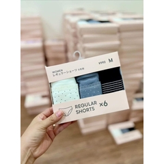 Set 6 chiếc quần Chip (Quần lót) Gu Uniqlo Nhật Bản (Size L) - Hàng Nhật nội địa