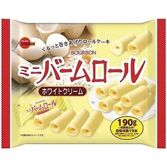 BOURBON- Bánh cuộn kem trứng 163g - Hàng Nhật nội địa