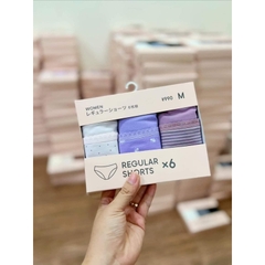Set 6 chiếc quần Chip (Quần lót) Gu Uniqlo Nhật Bản (Size L) - Hàng Nhật nội địa