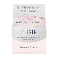 Mặt Nạ Ngủ Elixir Phục Hồi Độ Ẩm, Hỗ Trợ Dưỡng Sáng Da 105g - Hàng Nhật nội địa
