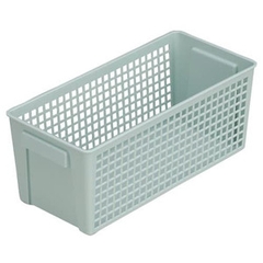 Giỏ đựng đồ đa năng dáng dài màu xanh  - Hàng Nhật nội địa