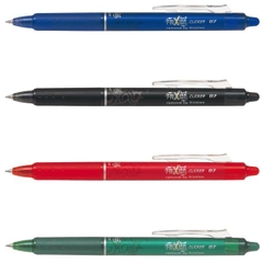 Bút bi xóa đươc Frixion ball Clicker BLRT-FR7-B-ME mực đen - Hàng Nhật nội địa