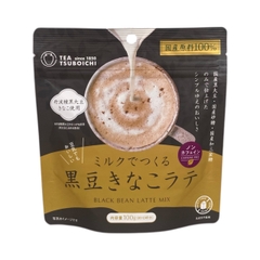 Bột trà pha cùng với sữa vị Tsuboichi Black Bean Latte Powder 80g - Hàng Nhật chĩnh hãng
