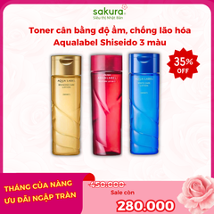 Nước Hoa Hồng Shiseido AquaLabel White Care M dưỡng trắng da 200mL