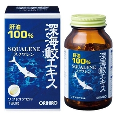 Viên uống dầu gan cá mập Orihiro 180 viên( đã phân loại) - Hàng Nhật nội địa