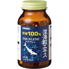 Viên uống dầu gan cá mập Orihiro 180 viên( đã phân loại) - Hàng Nhật nội địa