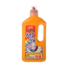 Chai thông tắc đường ống loại to 800g Rocket - Hàng Nhật nội địa