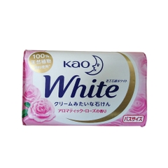 Xà bông tắm Kao White 85g hương hoa hồng
