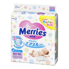 BỈM DÁN MERRIES NEWBORN 90 +6 MIẾNG