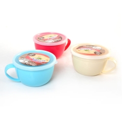 Ly/ cốc đựng canh, súp có nắp và dùng trực tiếp trong lò vi sóng- Hàng Nhật nội địa