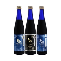 Bộ 3 82x Sakura Premium hỗ trợ làm sáng da, giảm lão hóa, cân bằng sắc đẹp từ bên trong - Hàng Nhật nội địa