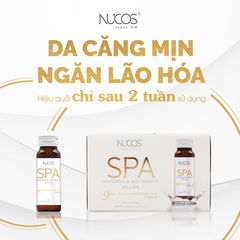 Nước Uống Collagen Hàm Lượng Cao Nucos SPA 9in1 10,000mg ( Hộp 10 Lọ) - Hàng Nhật nội địa