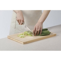 Dao cán gỗ Kitchen KAI- 16,5cm Kai Seki Magoroku Aofuji - Hàng Nhật nội địa