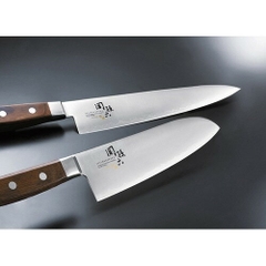 Dao cán gỗ Kitchen KAI- 16,5cm Kai Seki Magoroku Aofuji - Hàng Nhật nội địa