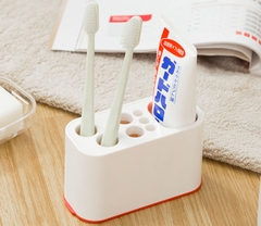 Giá cắm bàn chải kem đánh răng Sanada (màu trắng) - Hàng Nhật nội địa