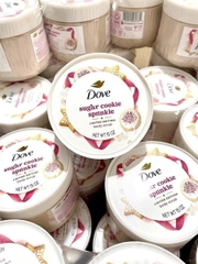 Tẩy Tế Bào Chết Dove Body Scrub Gommage Corps 425g (mùi bánh cookies) - Hàng Nhật nội địa