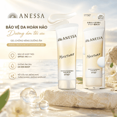 Gel Chống Nắng Anessa Dưỡng Da 24H, Cân Bằng Độ Ẩm 90g (Mới) - Hàng Nhật nội địa