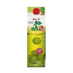 Rượu mơ Choya Umeshu kishu 1000ml hộp giấy- Hàng Nhật nội địa
