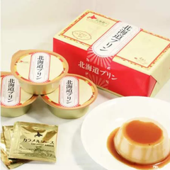 Bánh Pudding Hokkido 336gr (4 bánh) - Hàng Nhật nội địa