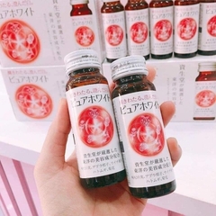 Nước uống đẹp da dưỡng trắng Shiseido Pure White hộp 10 chai x 50mL - Hàng Nhật nội địa