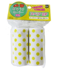 Set 2 cuộn lăn bụi thay thế - Hàng Nhật nội địa