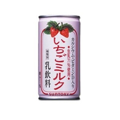 Sữa dâu SUNTORY 190g - Hàng Nhật nội địa