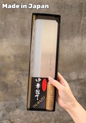 Dao chặt cán gỗ cao cấp Nikken Tsubazo 20.5 cm (Made in Japan) - Hàng Nhật nội địa