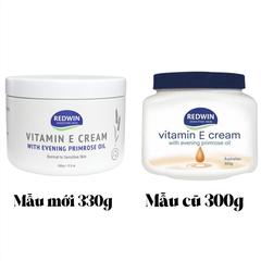 Kem dưỡng da Redwin Vitamin E & tinh dầu hoa anh thảo 330g của Úc